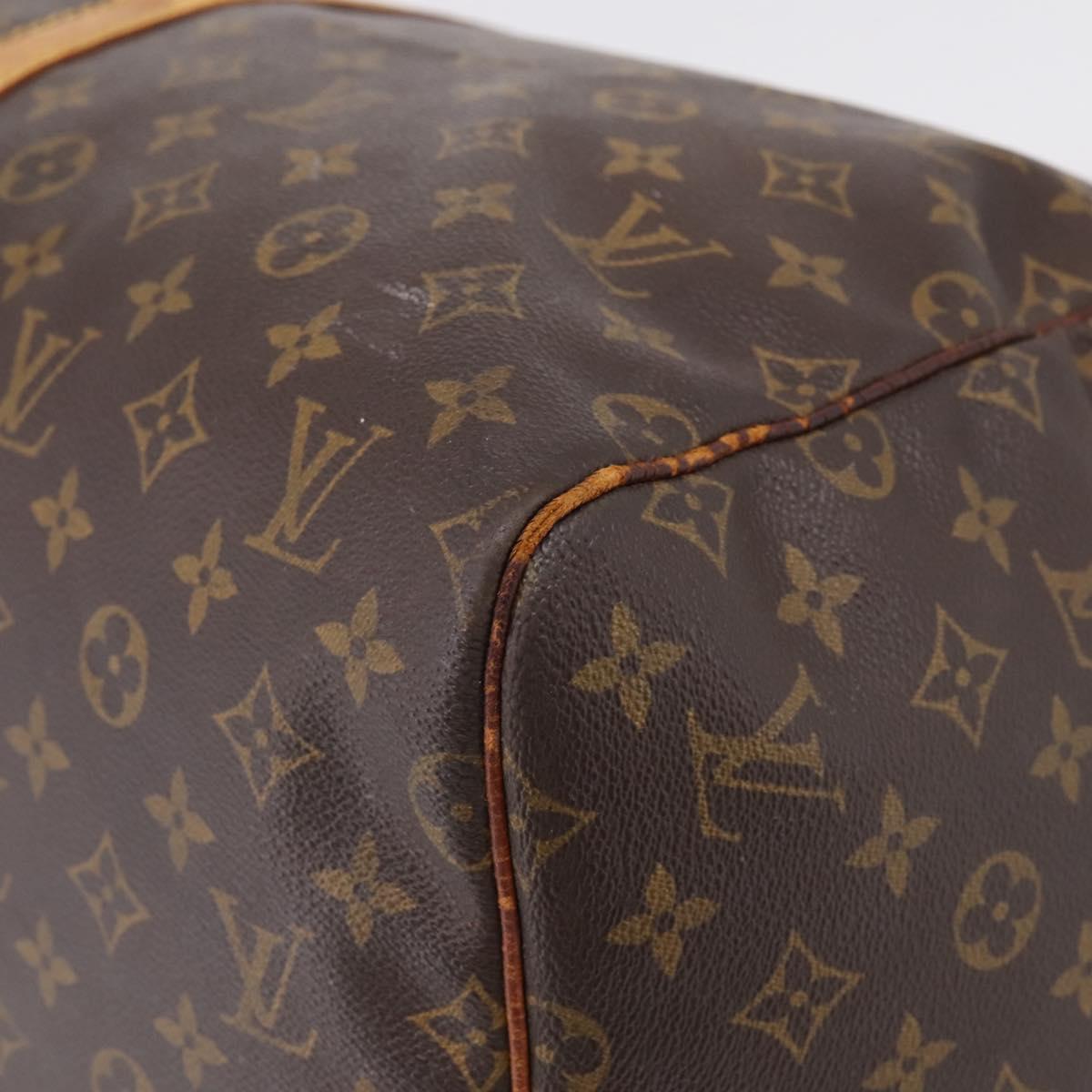 LOUIS VUITTON Monogram Keepall 55 Boston Bag M41424 LV Auth ep16170