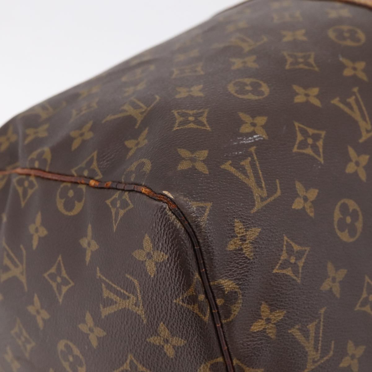 LOUIS VUITTON Monogram Keepall 55 Boston Bag M41424 LV Auth ep16170