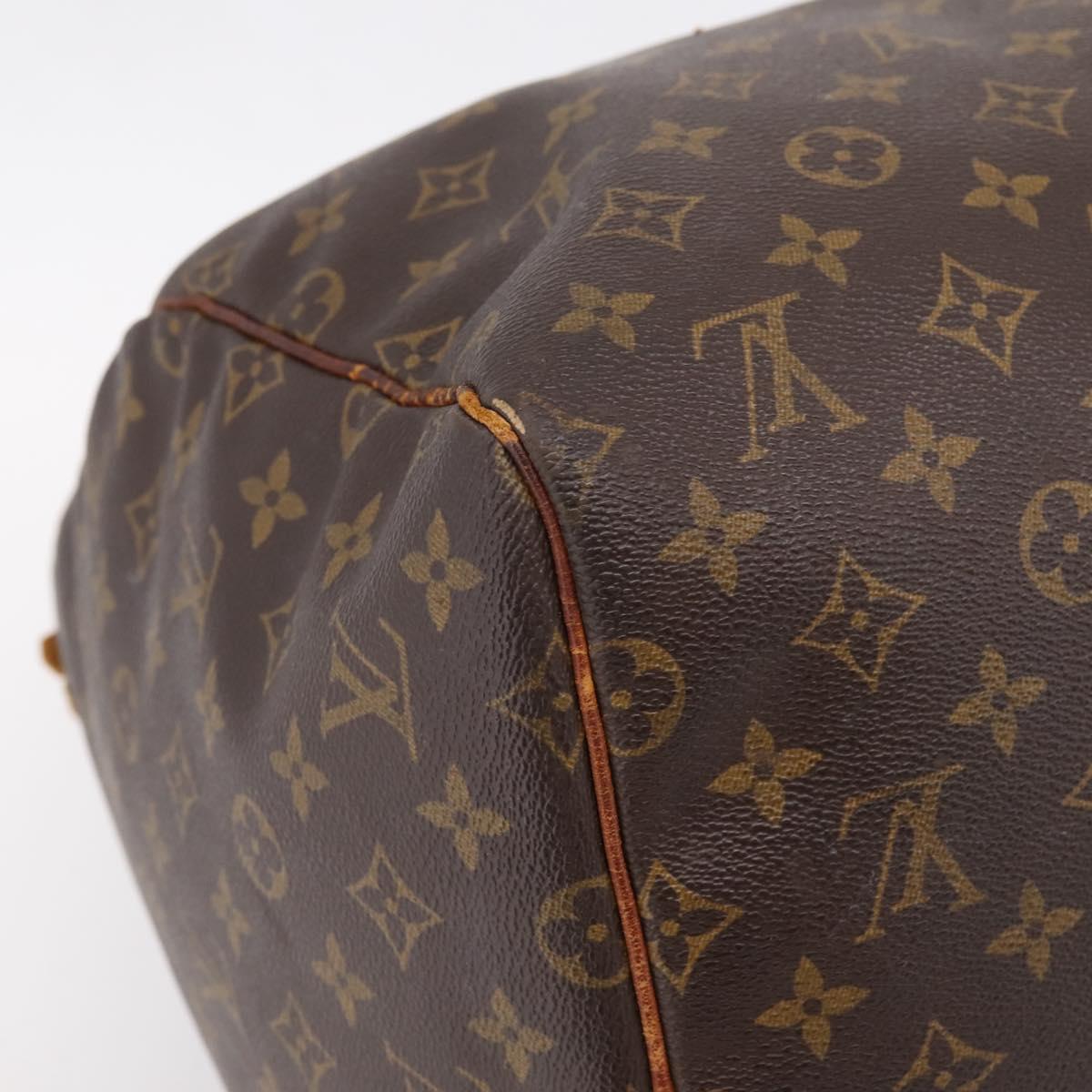 LOUIS VUITTON Monogram Keepall 55 Boston Bag M41424 LV Auth ep16170