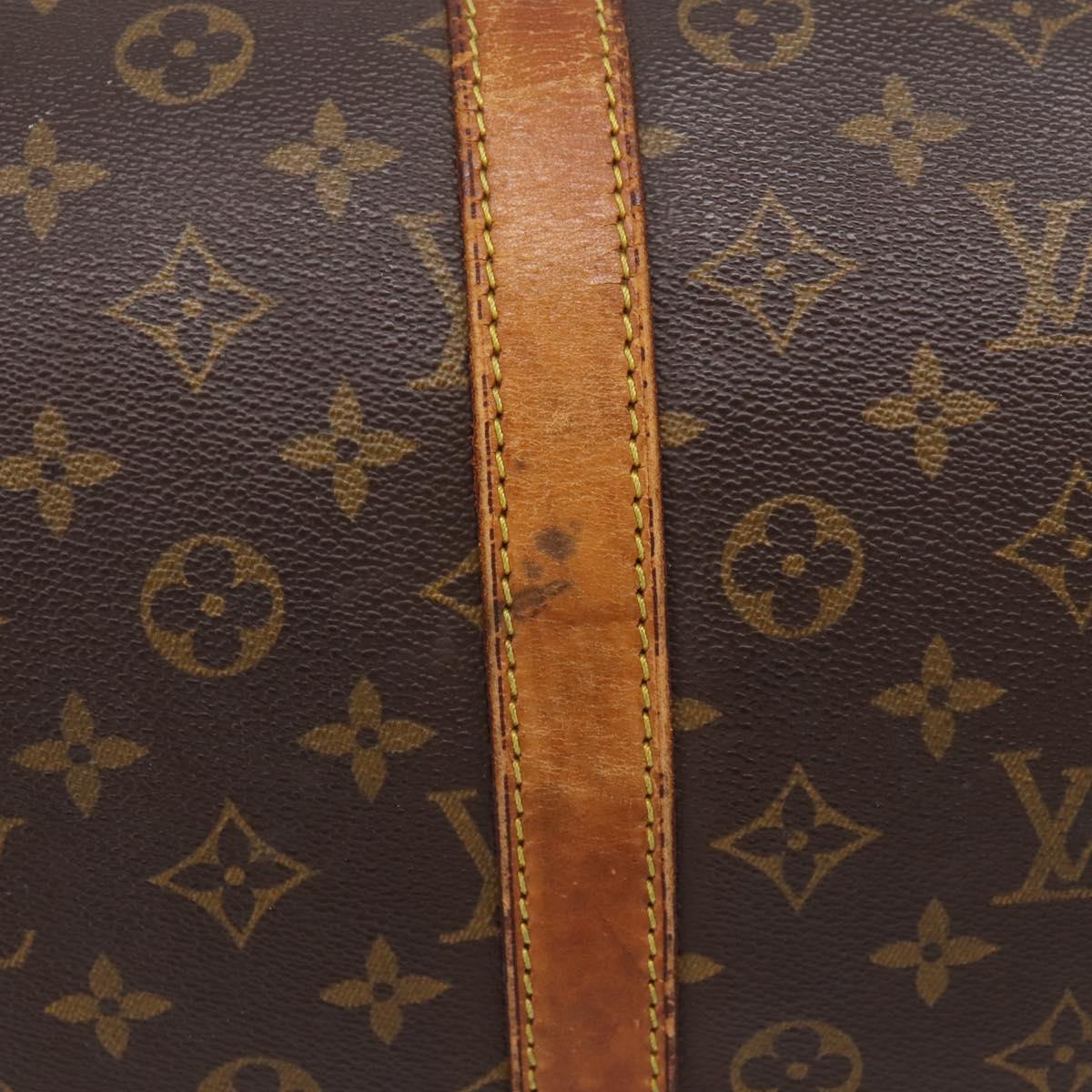 LOUIS VUITTON Monogram Keepall 55 Boston Bag M41424 LV Auth ep16170