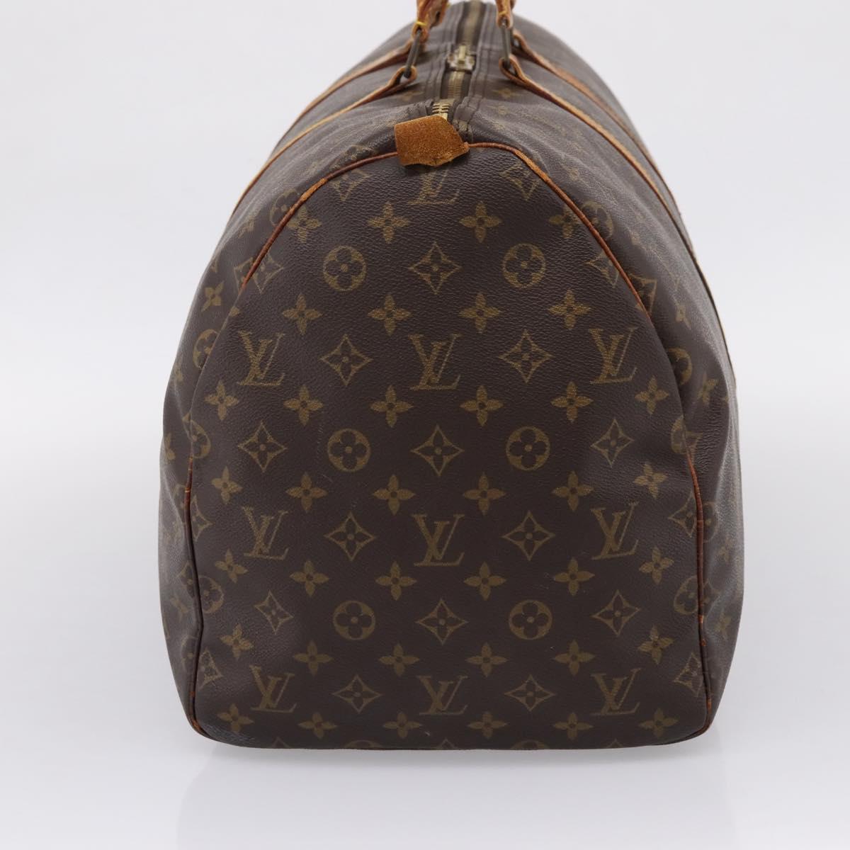 LOUIS VUITTON Monogram Keepall 55 Boston Bag M41424 LV Auth ep16170