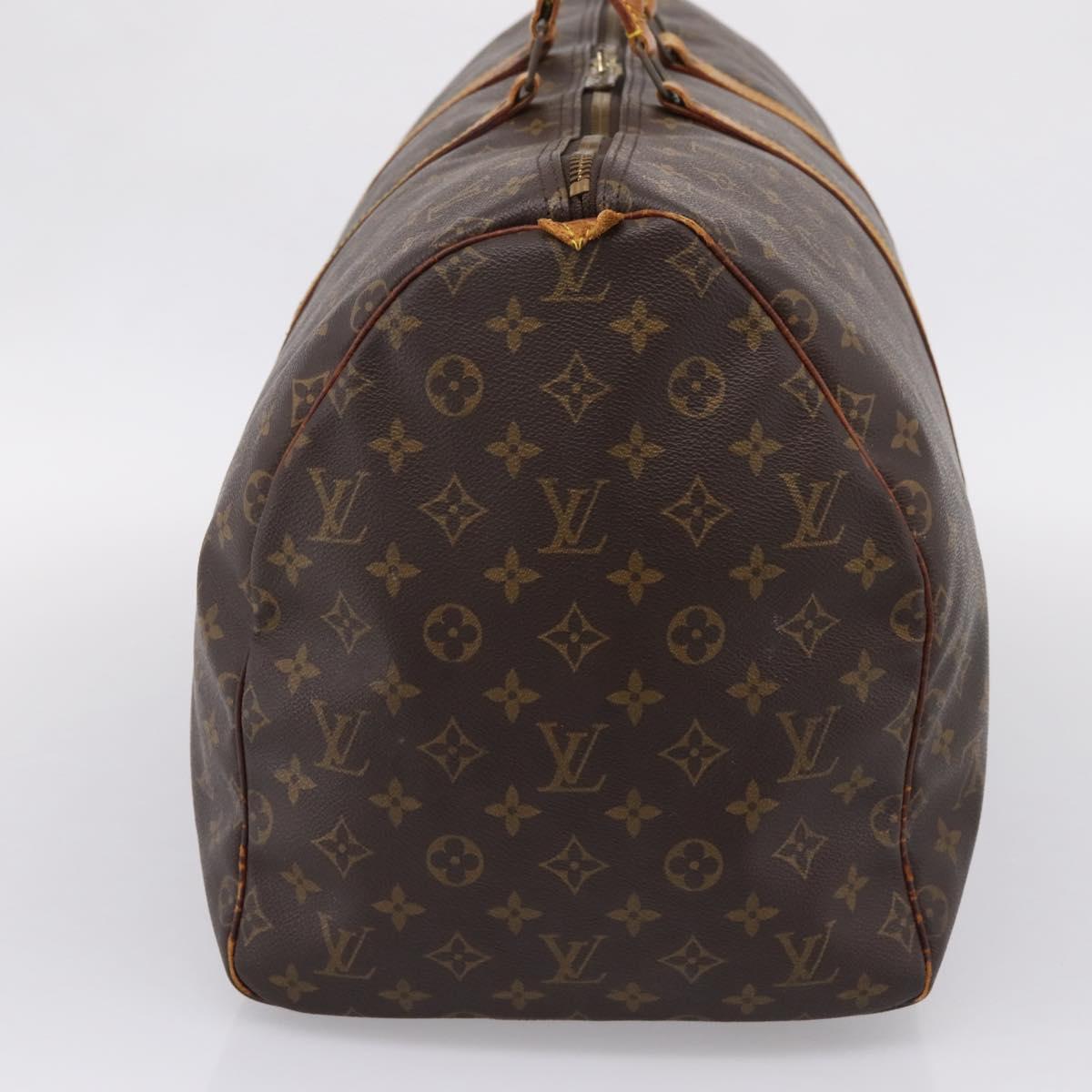 LOUIS VUITTON Monogram Keepall 55 Boston Bag M41424 LV Auth ep16170