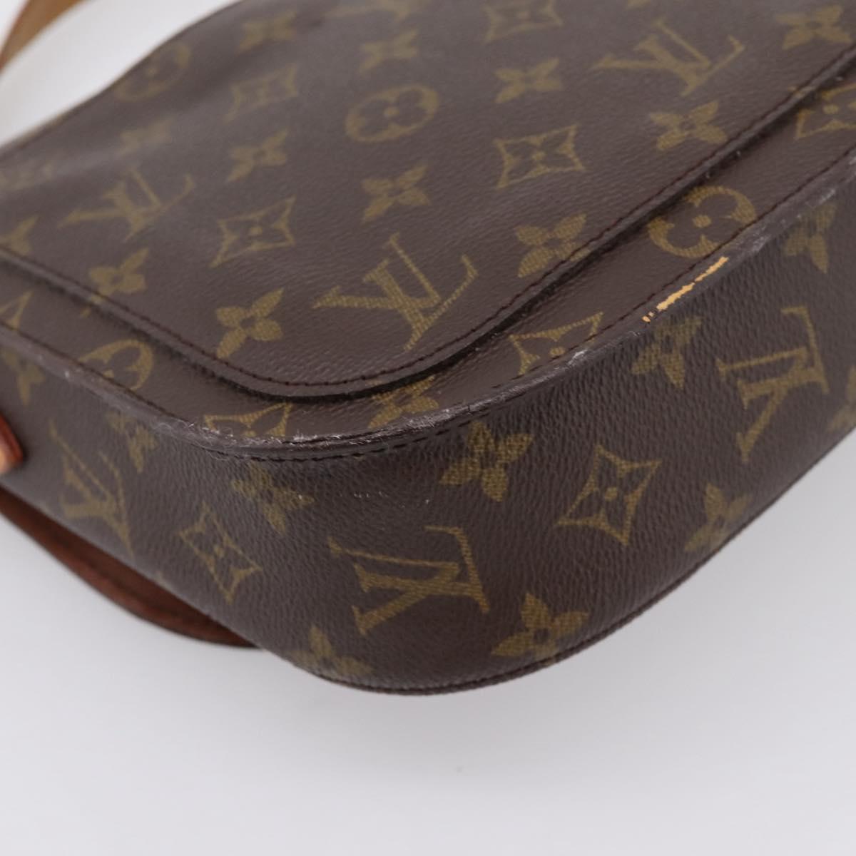 LOUIS VUITTON Monogram Saint Cloud GM Shoulder Bag M51242 LV Auth ep16177