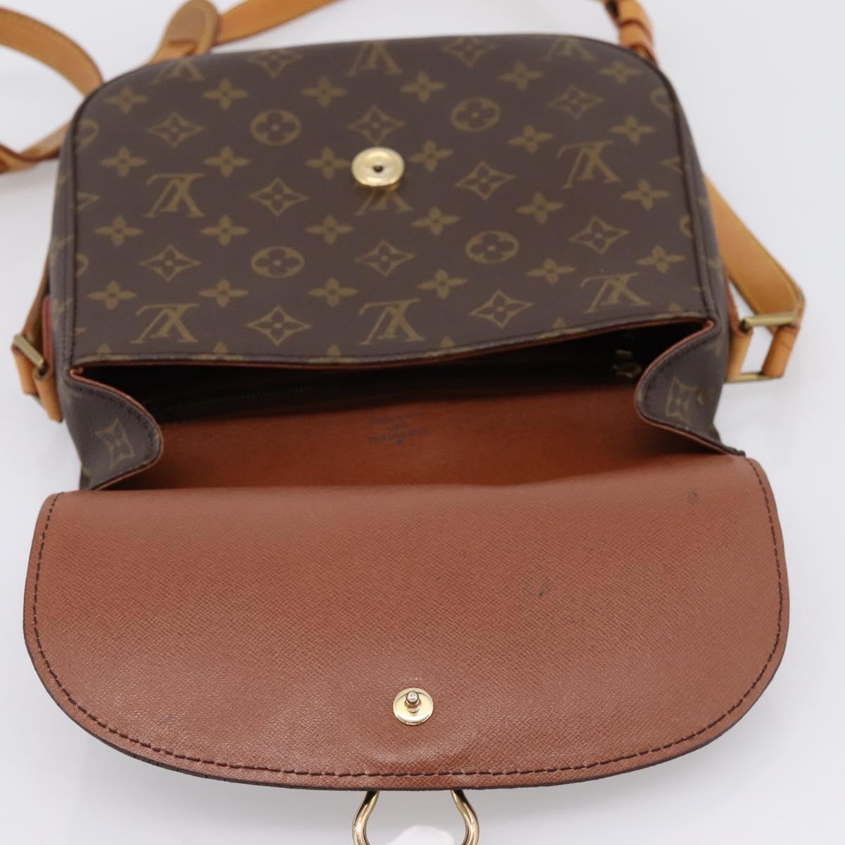 LOUIS VUITTON Monogram Saint Cloud GM Shoulder Bag M51242 LV Auth ep16177