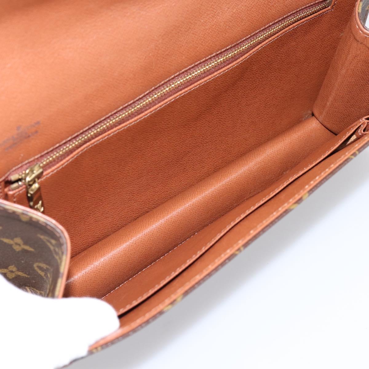 LOUIS VUITTON Monogram Pochette Dam GM Clutch Bag M51810 LV Auth ep16181