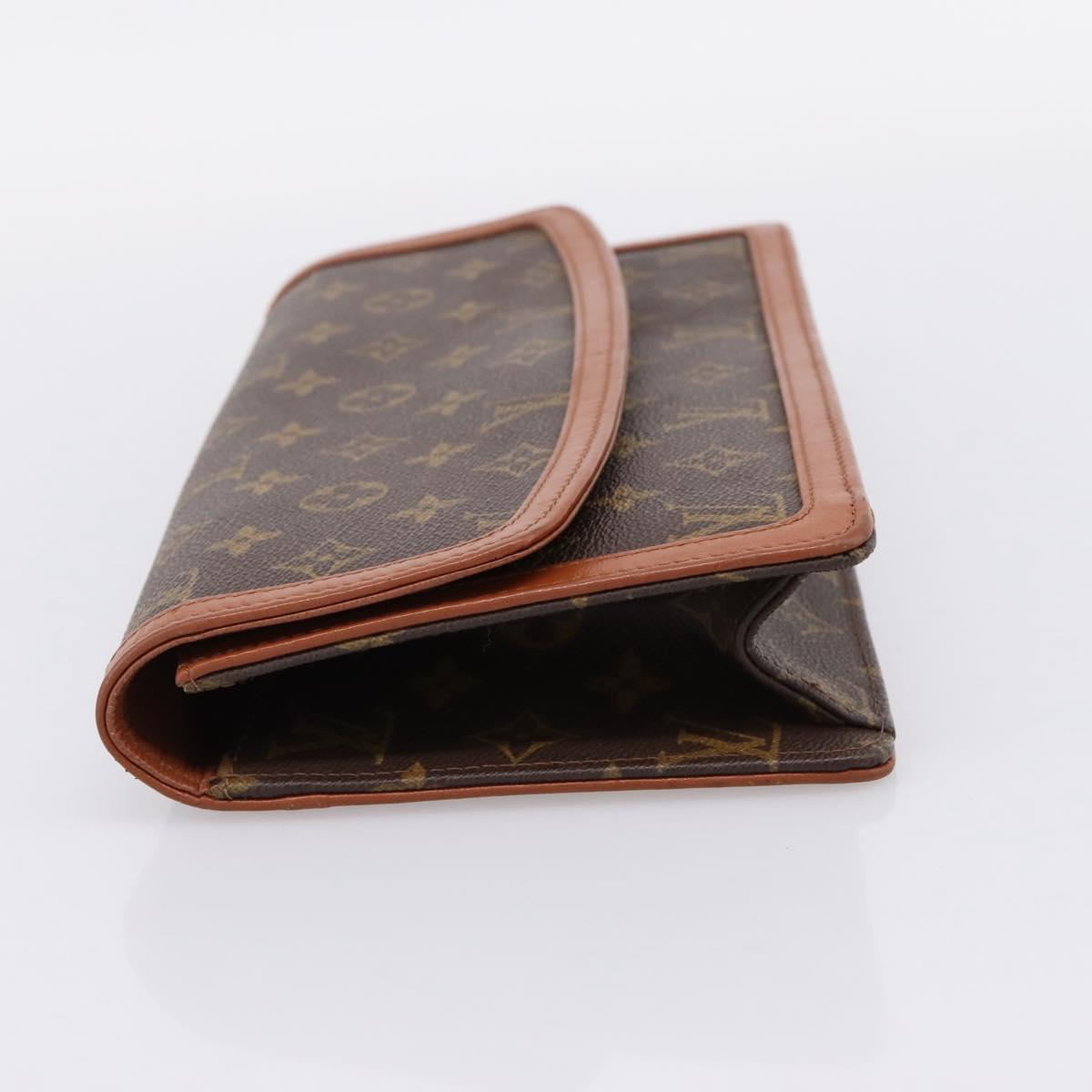 LOUIS VUITTON Monogram Pochette Dam GM Clutch Bag M51810 LV Auth ep16181