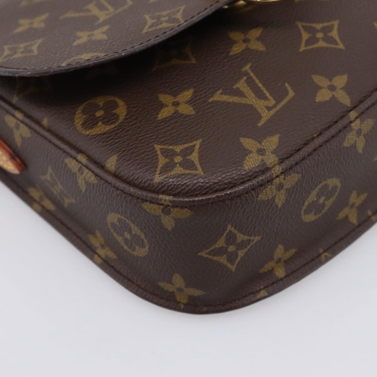LOUIS VUITTON Monogram Saint Cloud MM Shoulder Bag M51243 LV Auth ep16184A