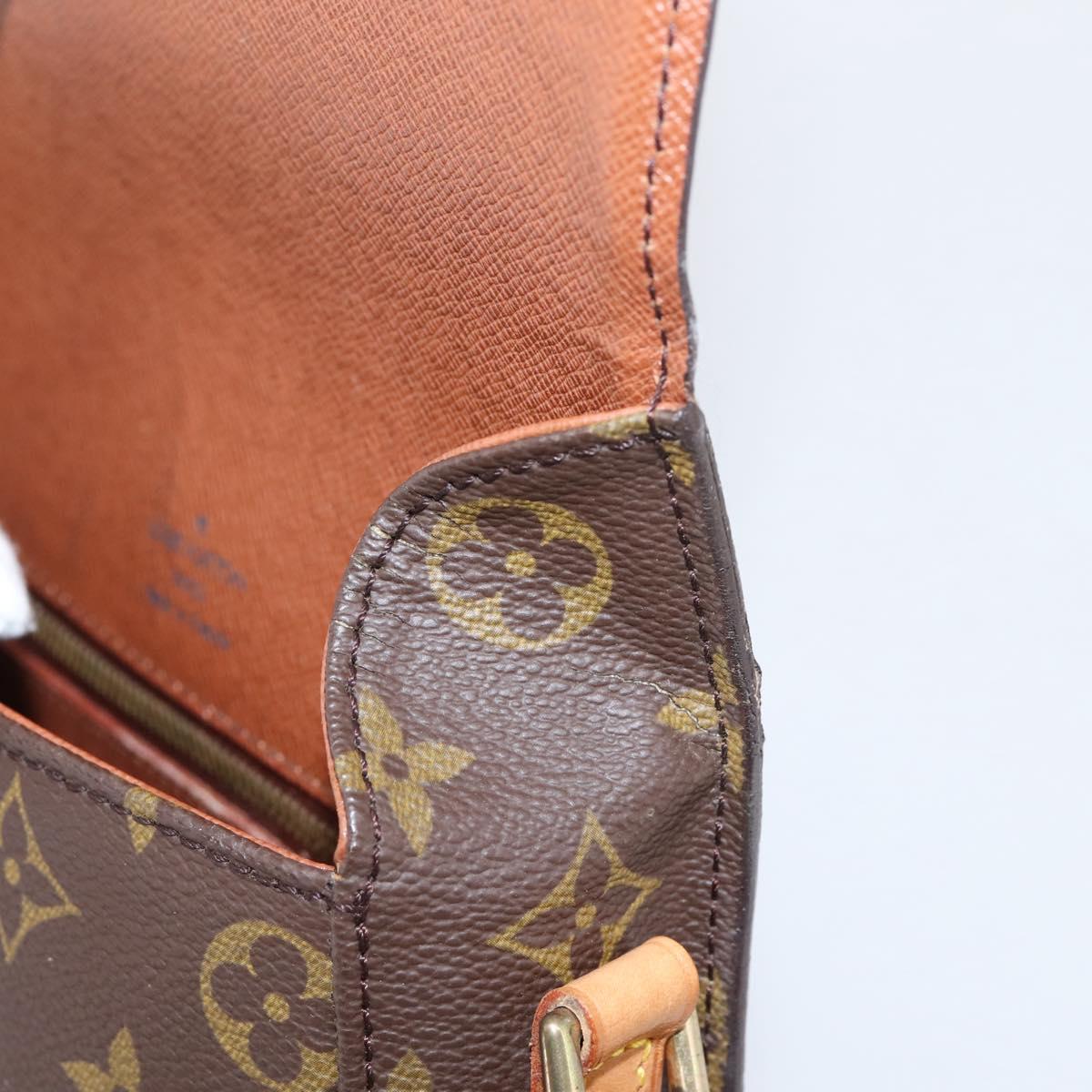 LOUIS VUITTON Monogram Saint Cloud MM Shoulder Bag M51243 LV Auth ep16184A