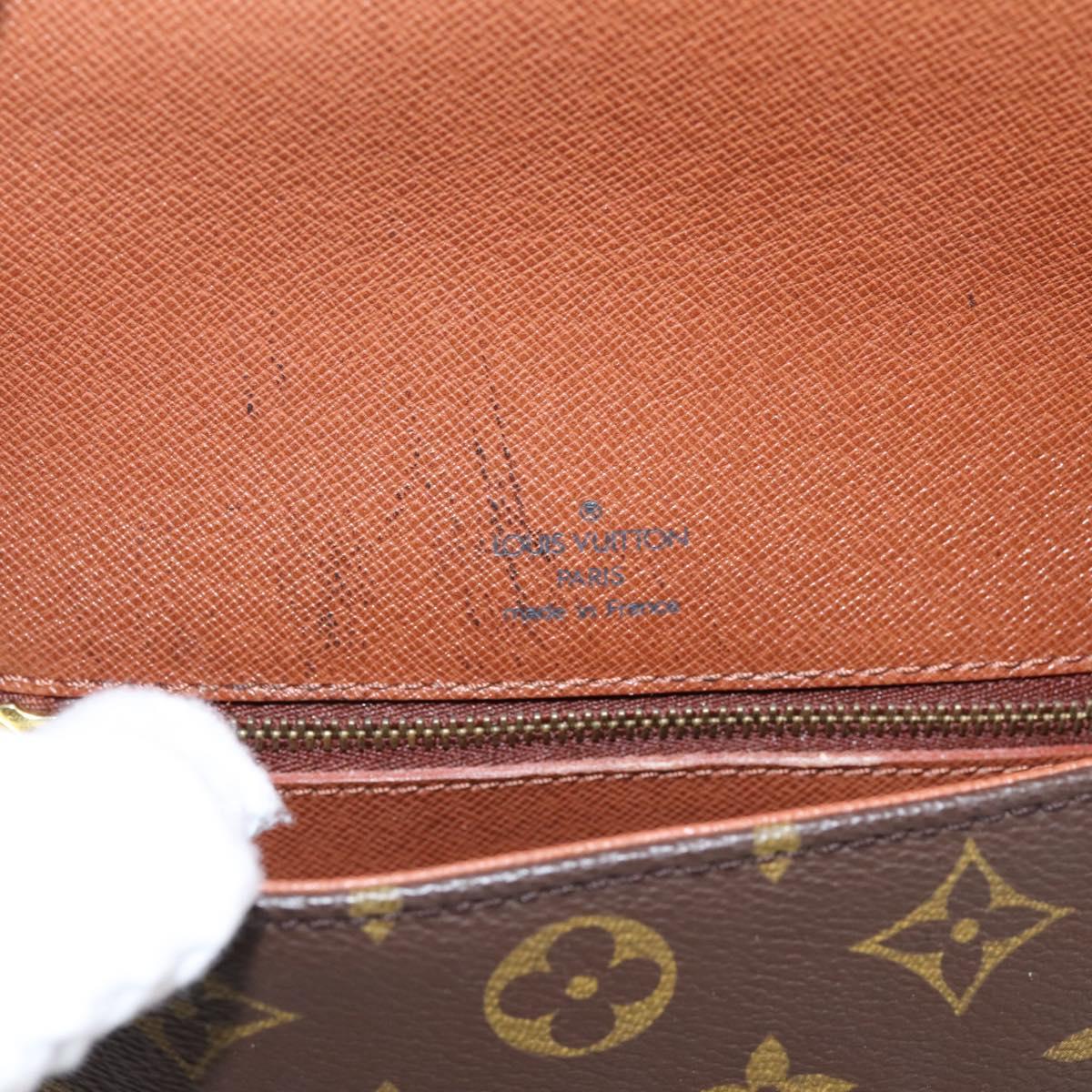 LOUIS VUITTON Monogram Saint Cloud MM Shoulder Bag M51243 LV Auth ep16184A