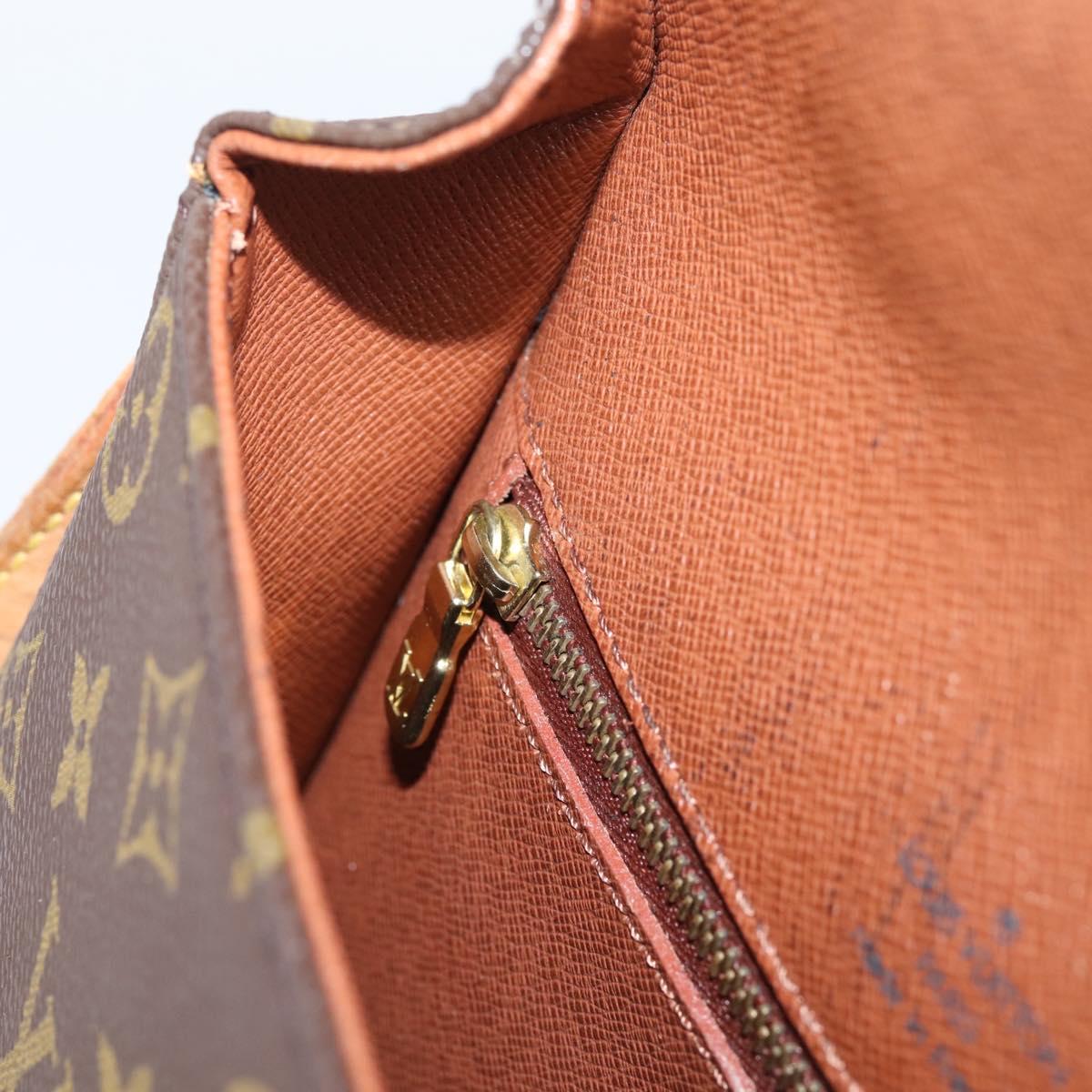 LOUIS VUITTON Monogram Saint Cloud MM Shoulder Bag M51243 LV Auth ep16184A
