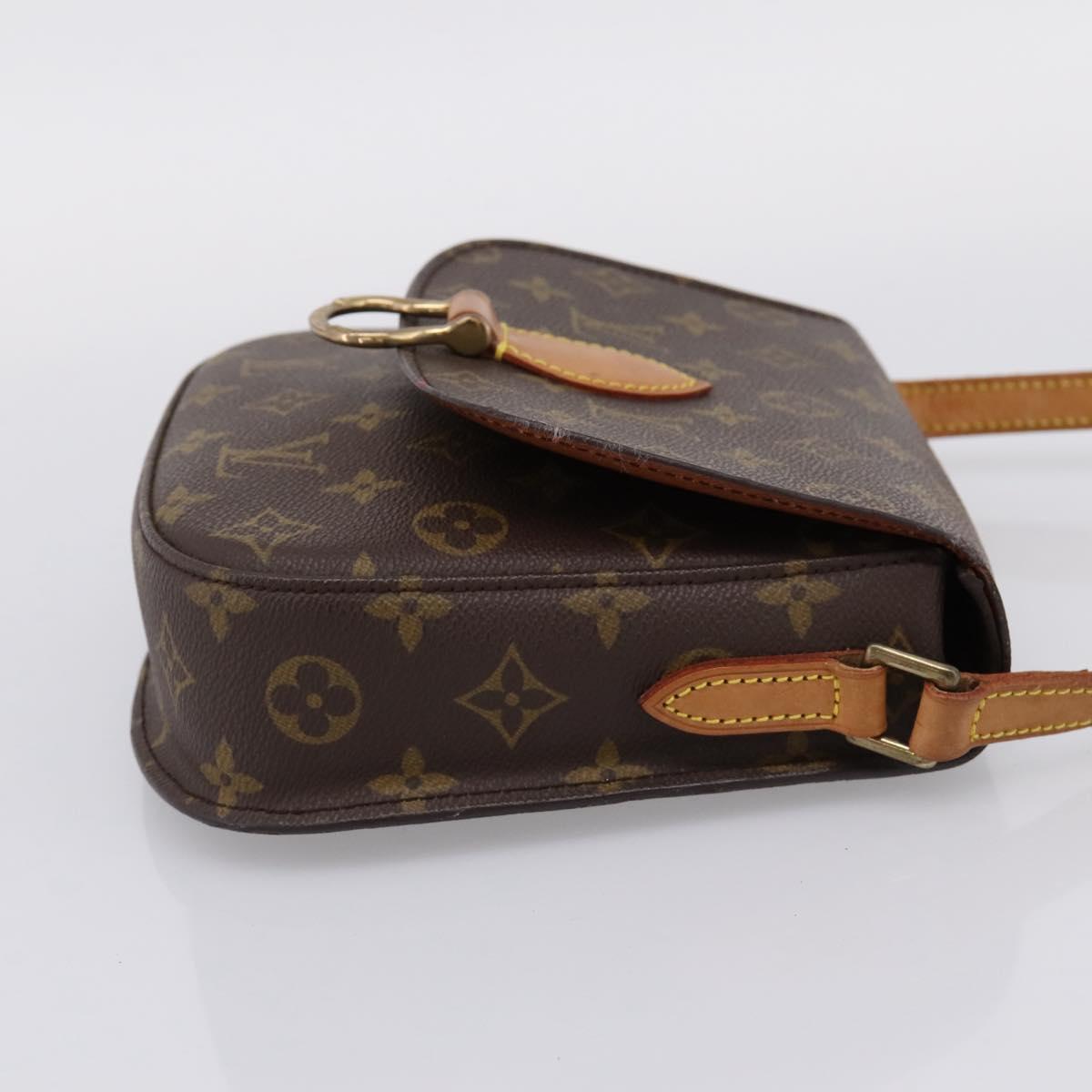LOUIS VUITTON Monogram Saint Cloud MM Shoulder Bag M51243 LV Auth ep16184A