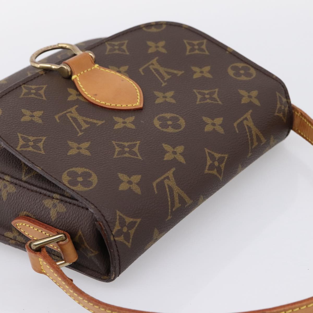 LOUIS VUITTON Monogram Saint Cloud MM Shoulder Bag M51243 LV Auth ep16184A