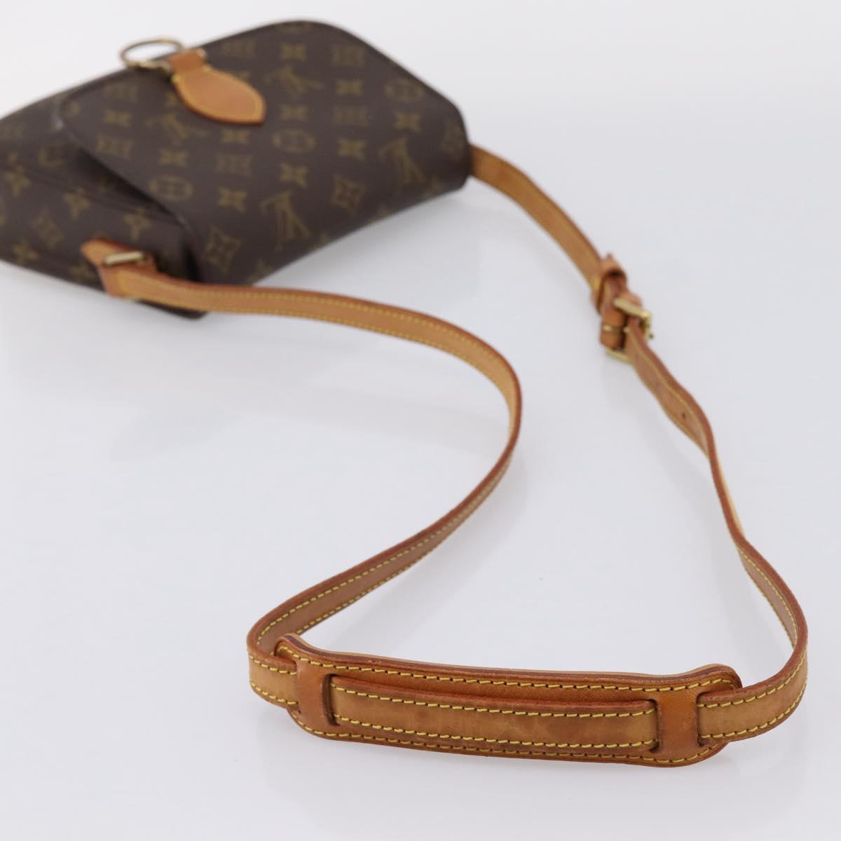 LOUIS VUITTON Monogram Saint Cloud MM Shoulder Bag M51243 LV Auth ep16184A