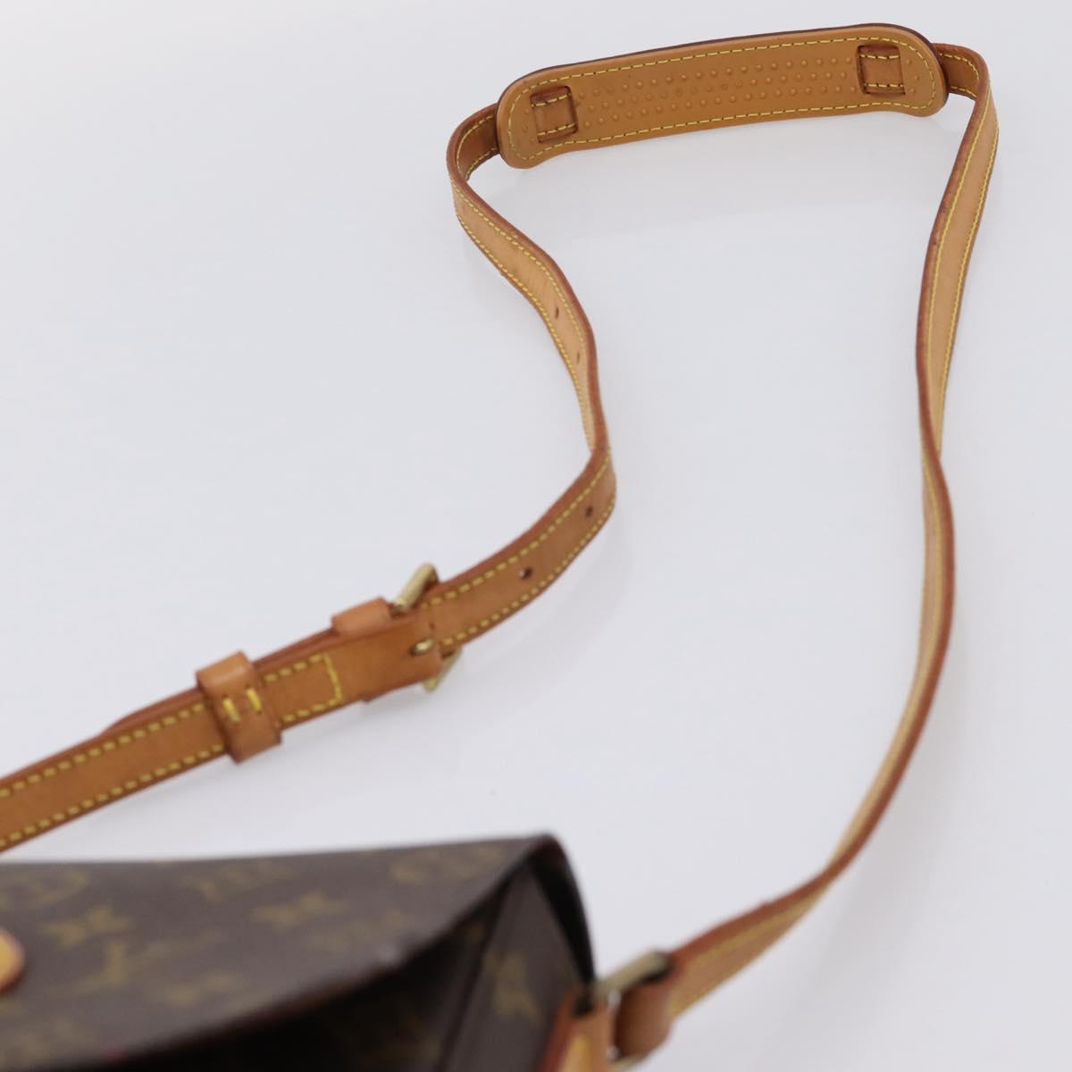 LOUIS VUITTON Monogram Saint Cloud MM Shoulder Bag M51243 LV Auth ep16184A