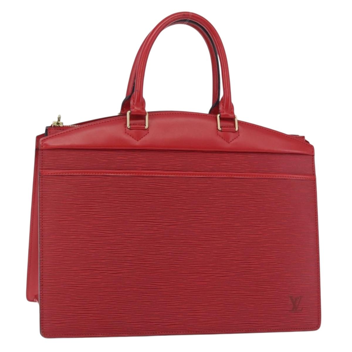 LOUIS VUITTON Epi Riviera Hand Bag Red M48187 LV Auth ep16189