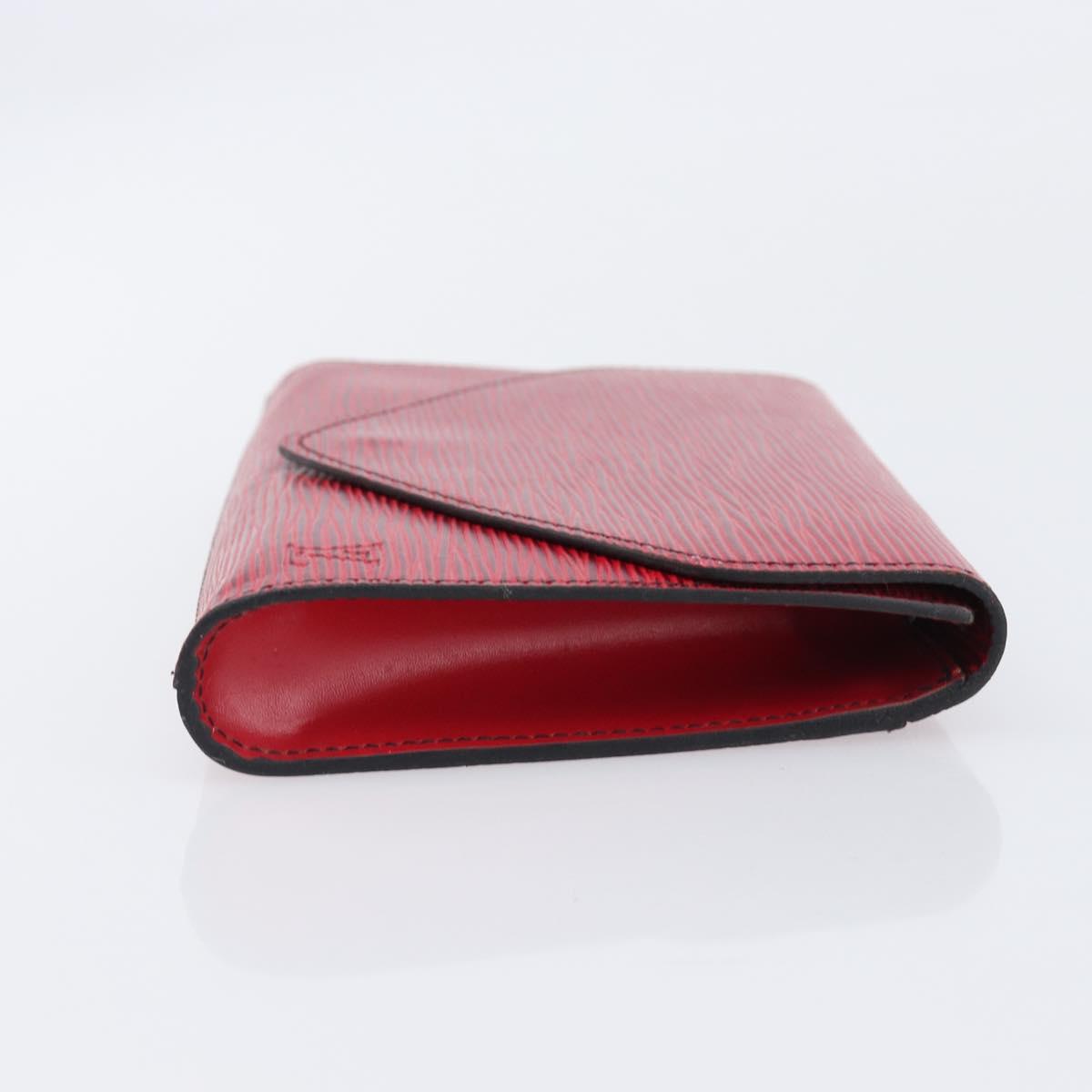 LOUIS VUITTON Epi Art Deco Clutch Bag Red M52637 LV Auth ep16193