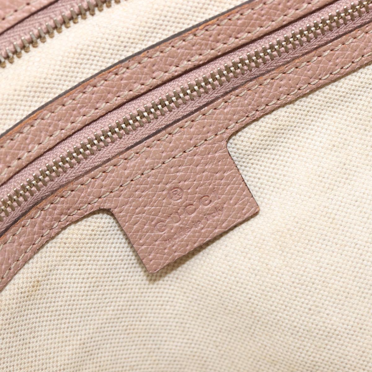 GUCCI GG Canvas Tote Bag Beige Gold 323671 Auth ep16197
