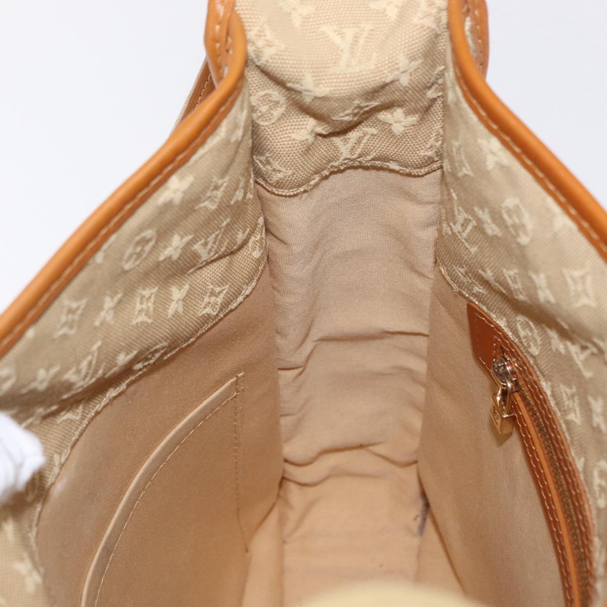 LOUIS VUITTON Monogram Mini Buzas Marie Kate Bag Beige M92323 LV Auth ep16199