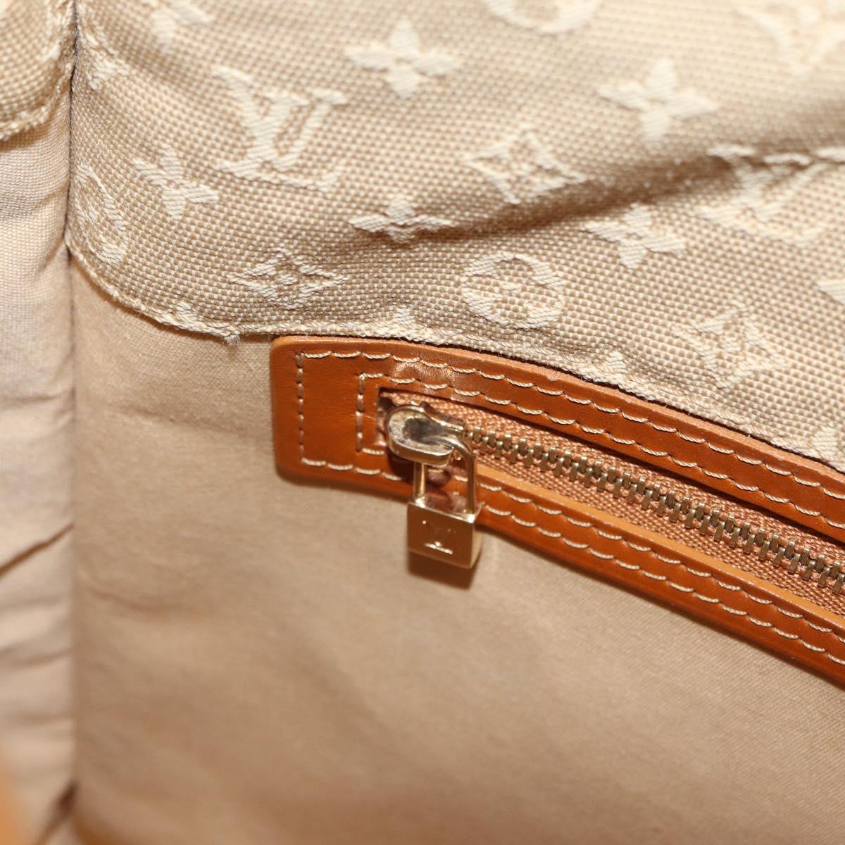 LOUIS VUITTON Monogram Mini Buzas Marie Kate Bag Beige M92323 LV Auth ep16199