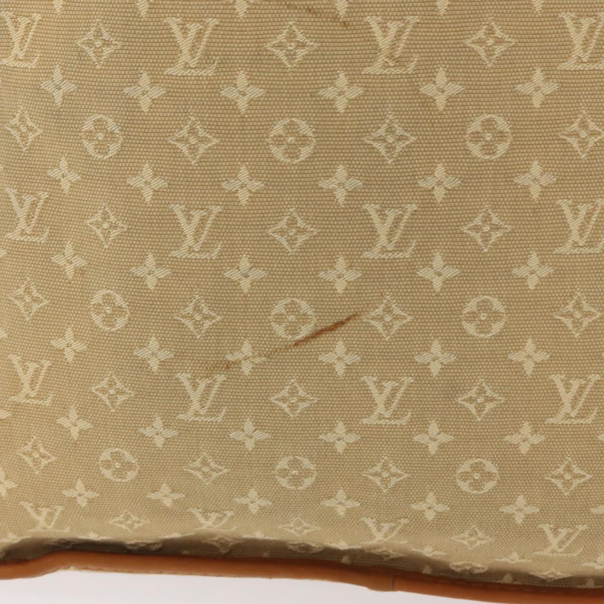 LOUIS VUITTON Monogram Mini Buzas Marie Kate Bag Beige M92323 LV Auth ep16199