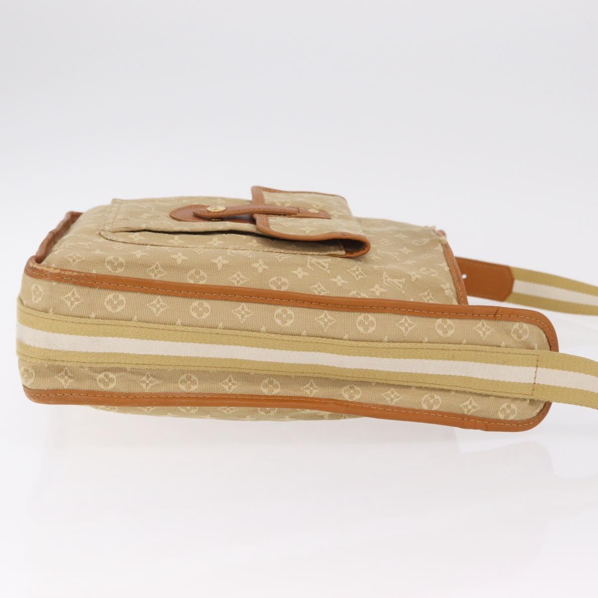 LOUIS VUITTON Monogram Mini Buzas Marie Kate Bag Beige M92323 LV Auth ep16199