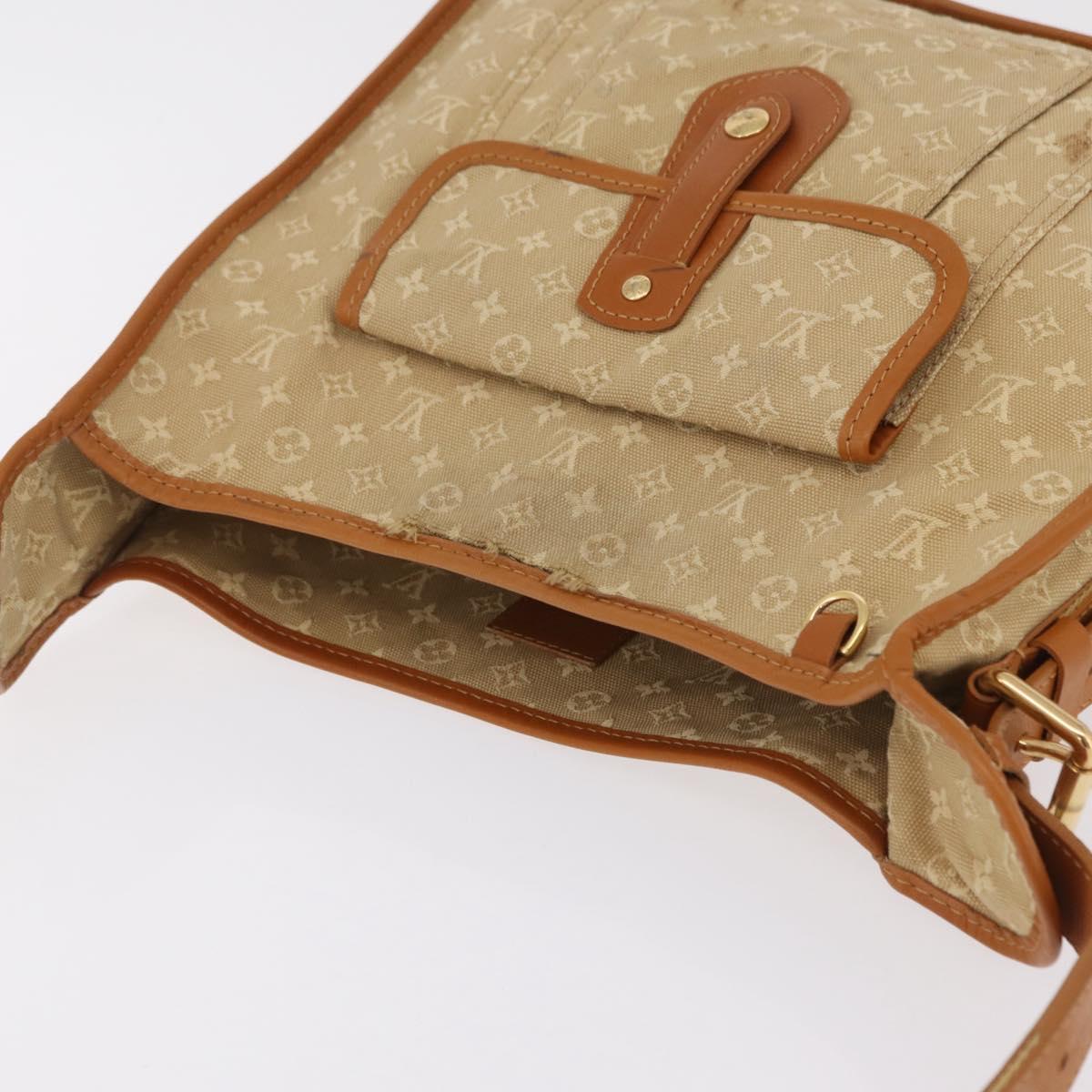 LOUIS VUITTON Monogram Mini Buzas Marie Kate Bag Beige M92323 LV Auth ep16199