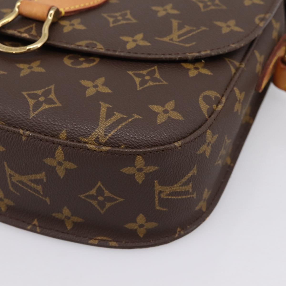 LOUIS VUITTON Monogram Saint Cloud GM Shoulder Bag M51242 LV Auth ep16200A