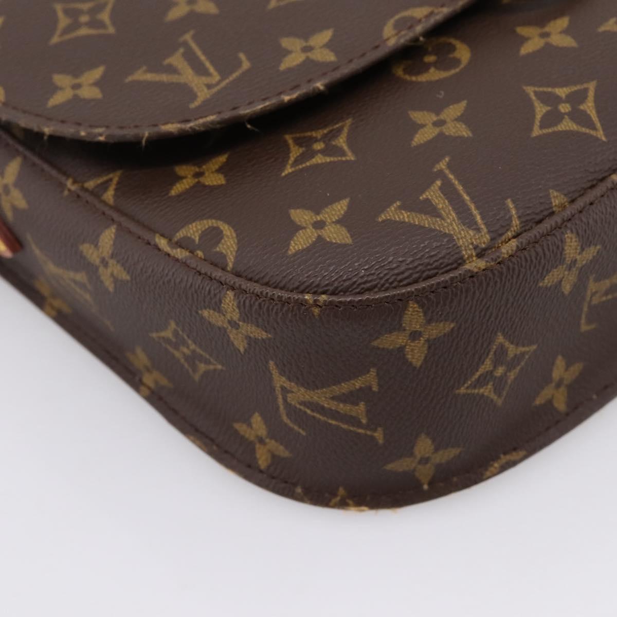 LOUIS VUITTON Monogram Saint Cloud GM Shoulder Bag M51242 LV Auth ep16200A