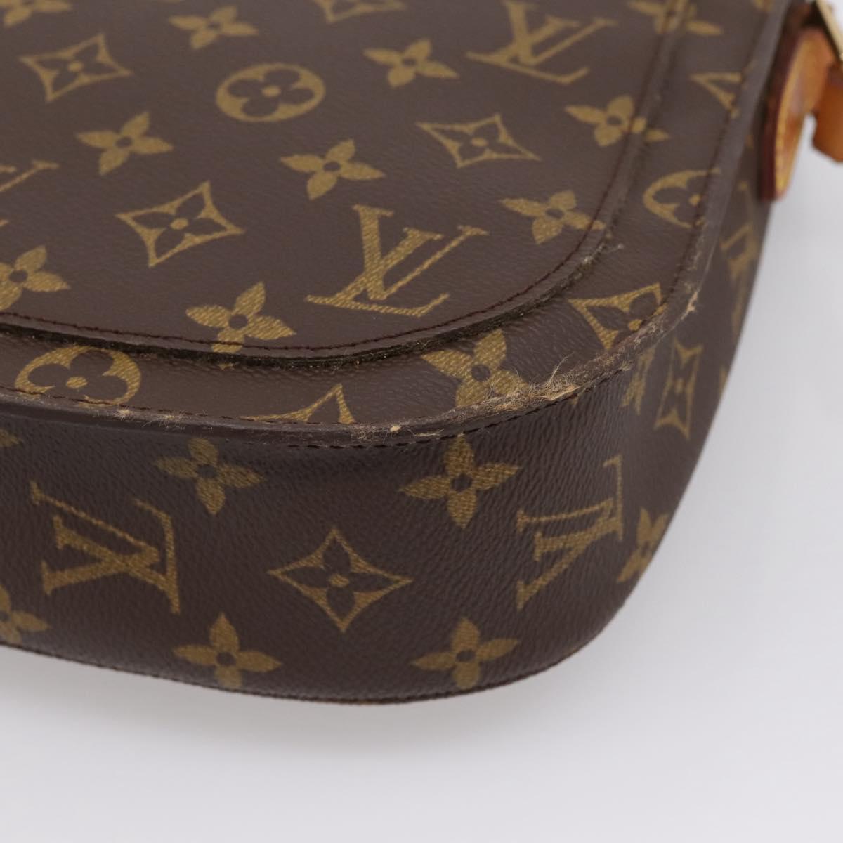 LOUIS VUITTON Monogram Saint Cloud GM Shoulder Bag M51242 LV Auth ep16200A