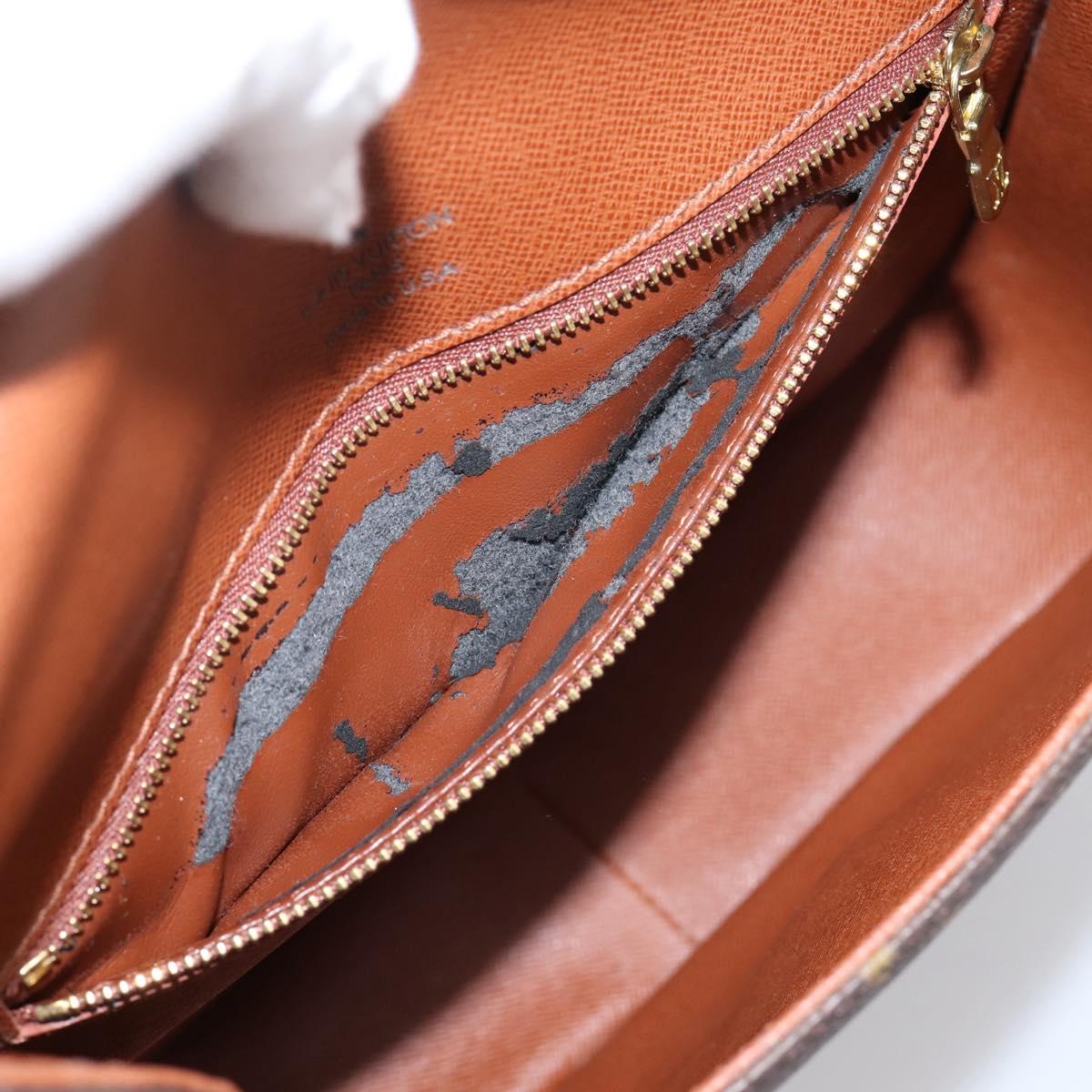 LOUIS VUITTON Monogram Saint Cloud GM Shoulder Bag M51242 LV Auth ep16200A