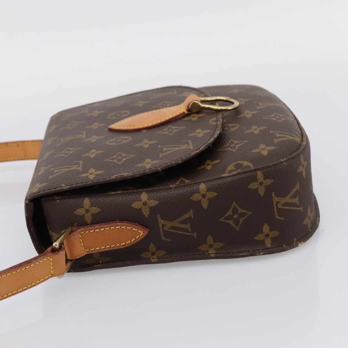 LOUIS VUITTON Monogram Saint Cloud GM Shoulder Bag M51242 LV Auth ep16200A