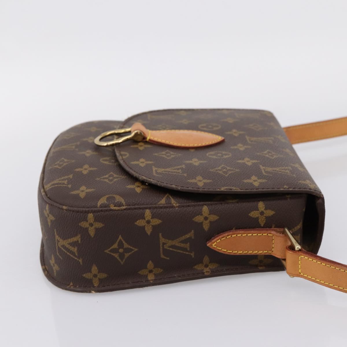 LOUIS VUITTON Monogram Saint Cloud GM Shoulder Bag M51242 LV Auth ep16200A