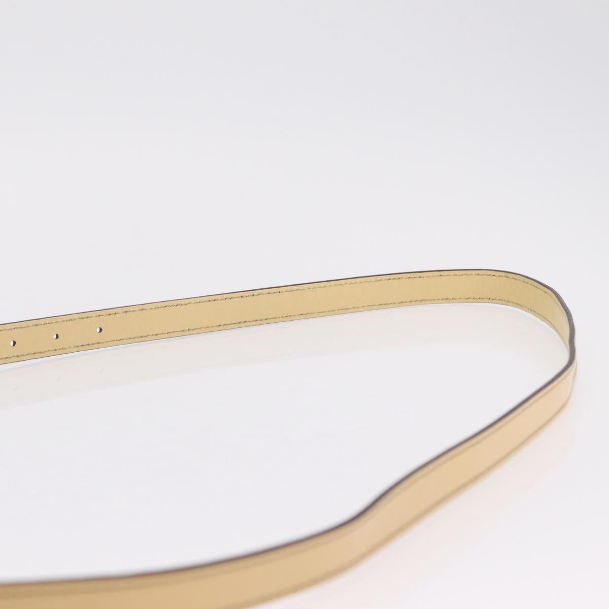 GUCCI GG Supreme Shoulder Bag PVC Beige Gold 201447 Auth ep16201
