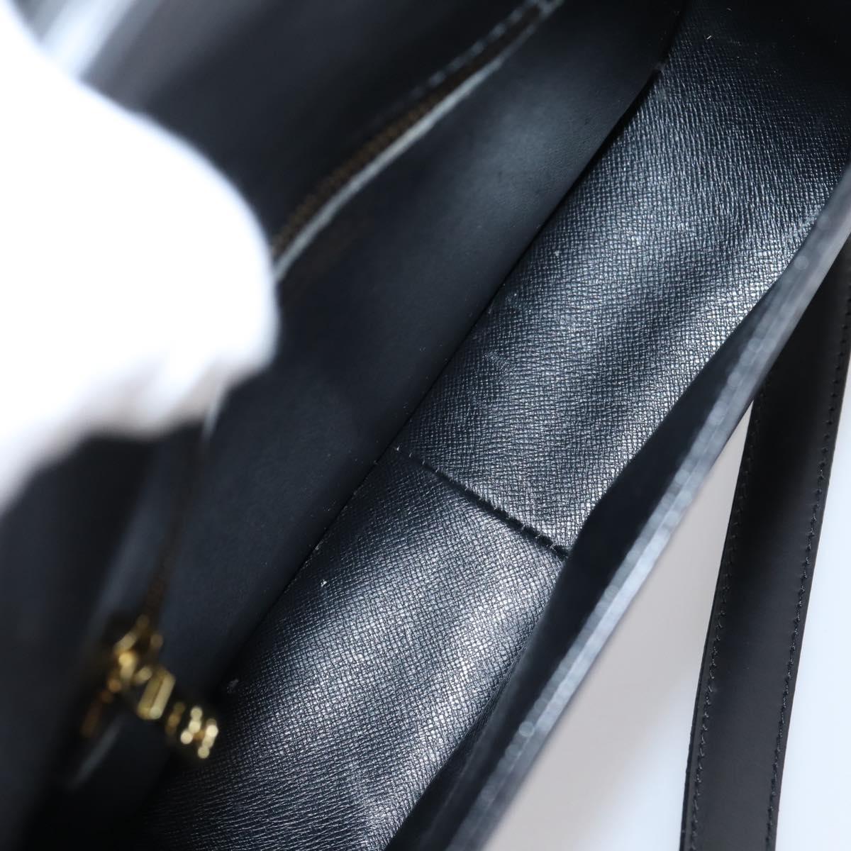 LOUIS VUITTON Epi Saint Cloud GM Shoulder Bag Black Noir M52192 LV Auth ep16207A