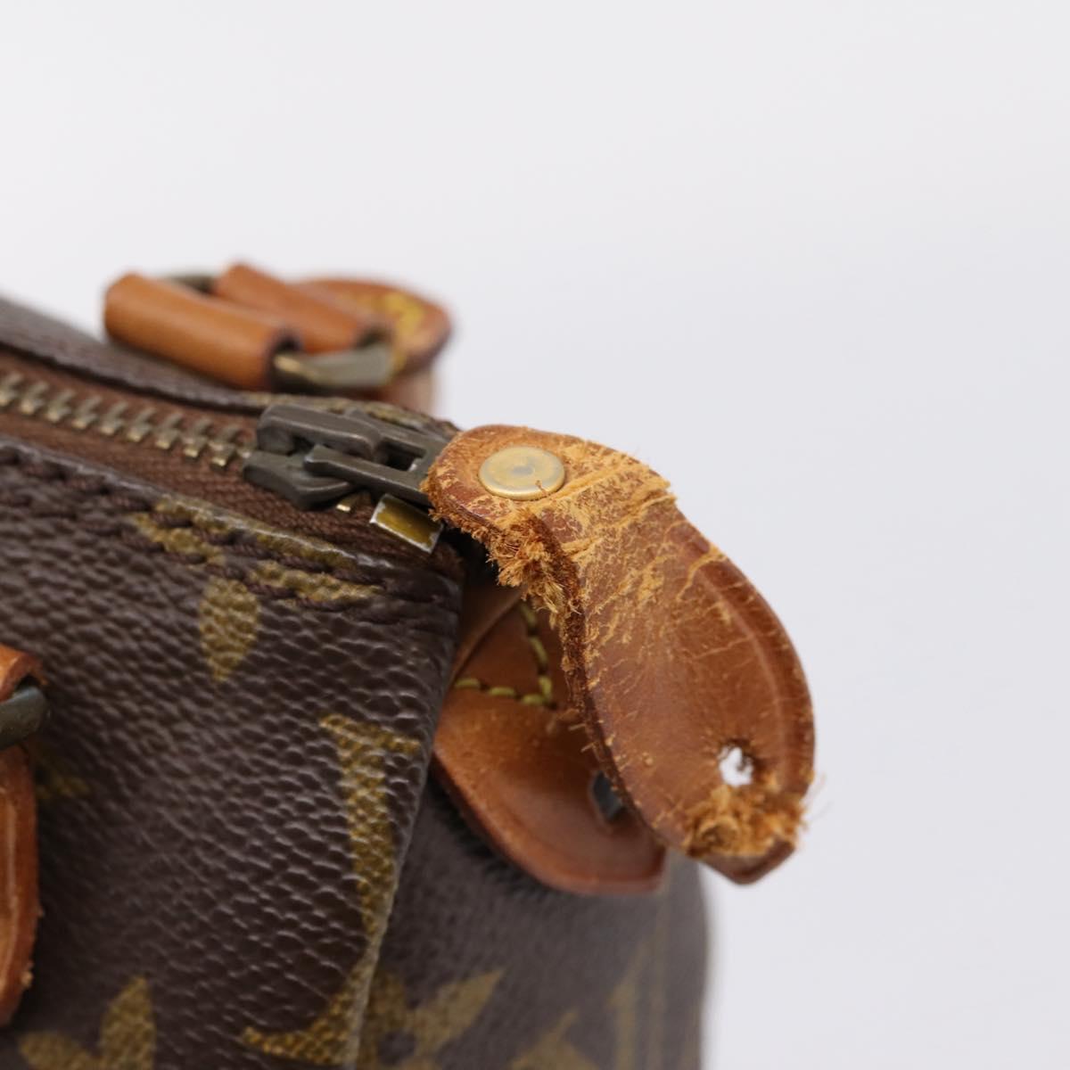 LOUIS VUITTON Monogram Mini Speedy Hand Bag M41534 LV Auth ep16208