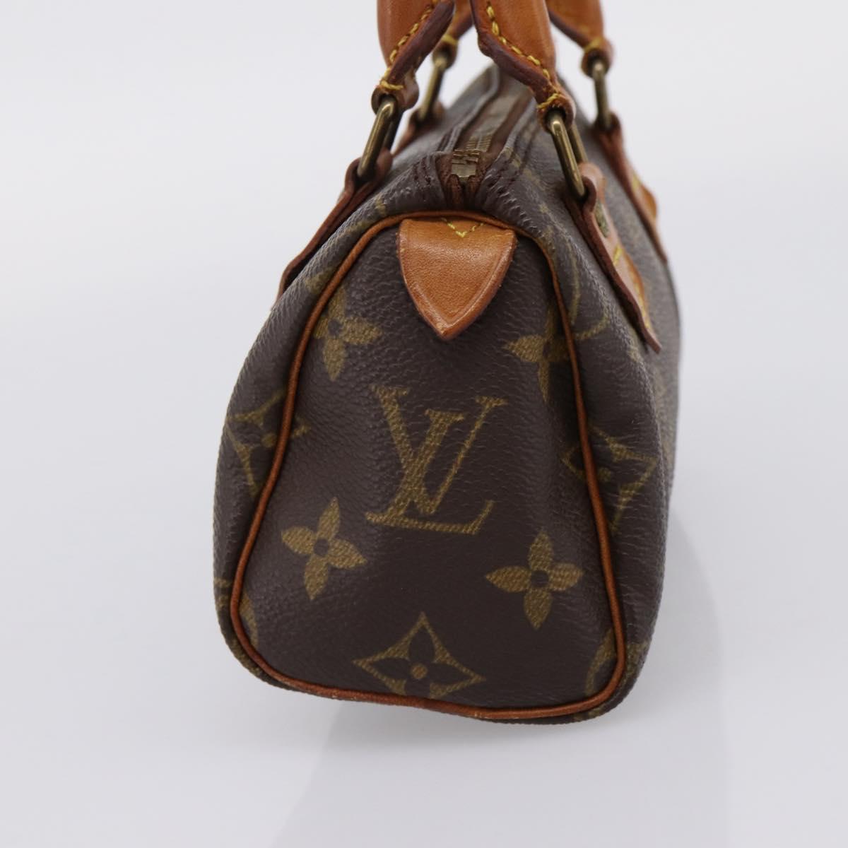 LOUIS VUITTON Monogram Mini Speedy Hand Bag M41534 LV Auth ep16208