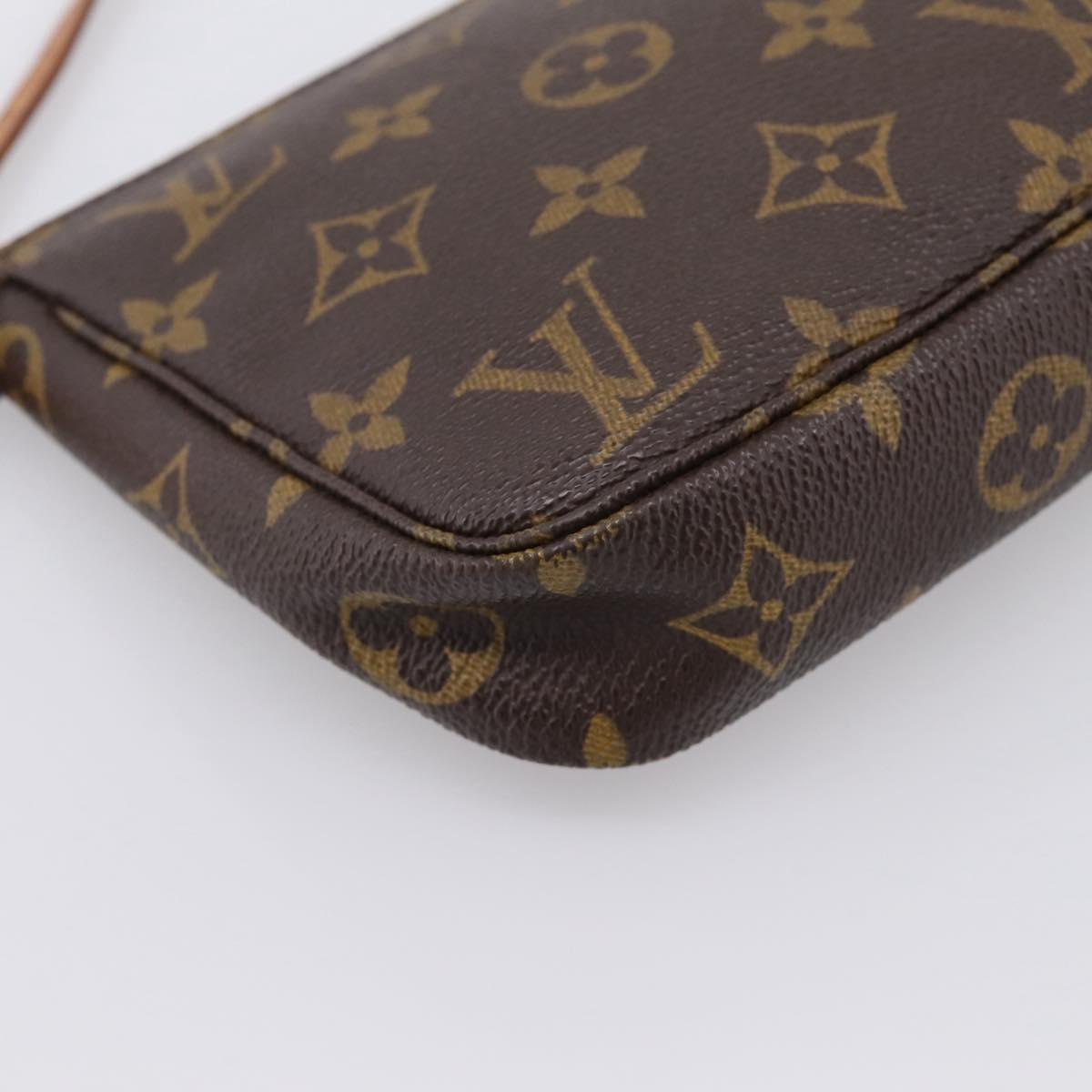 LOUIS VUITTON Monogram Pochette Accessoires Pouch M51980 LV Auth ep16209