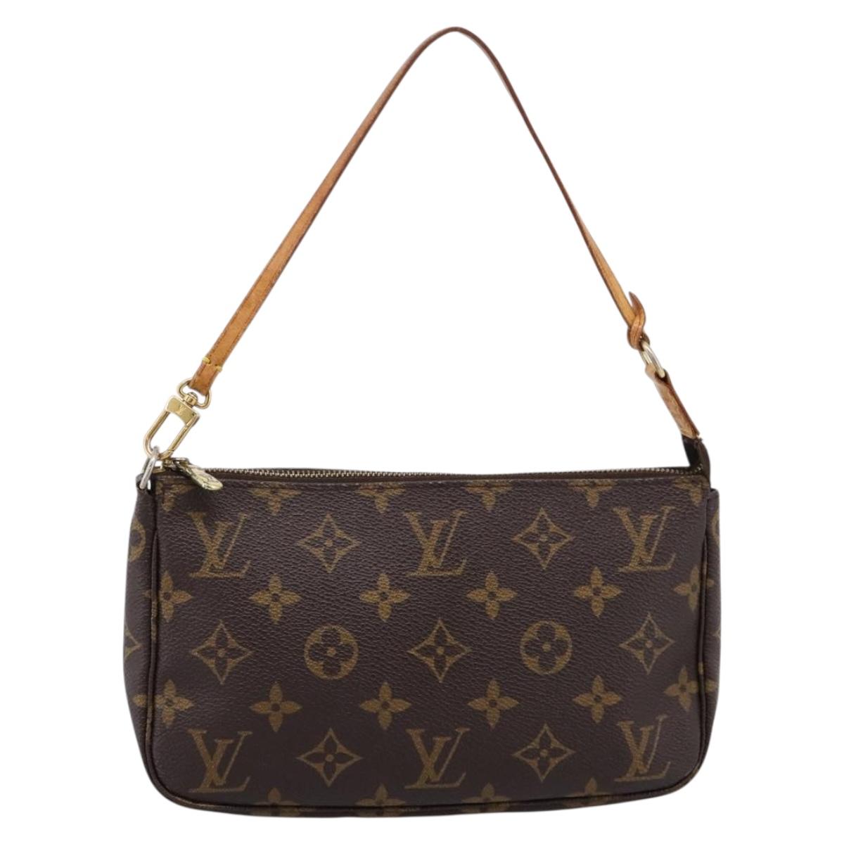 LOUIS VUITTON Monogram Pochette Accessoires Pouch M51980 LV Auth ep16209