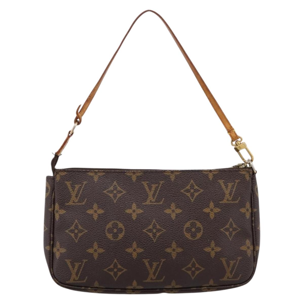 LOUIS VUITTON Monogram Pochette Accessoires Pouch M51980 LV Auth ep16209