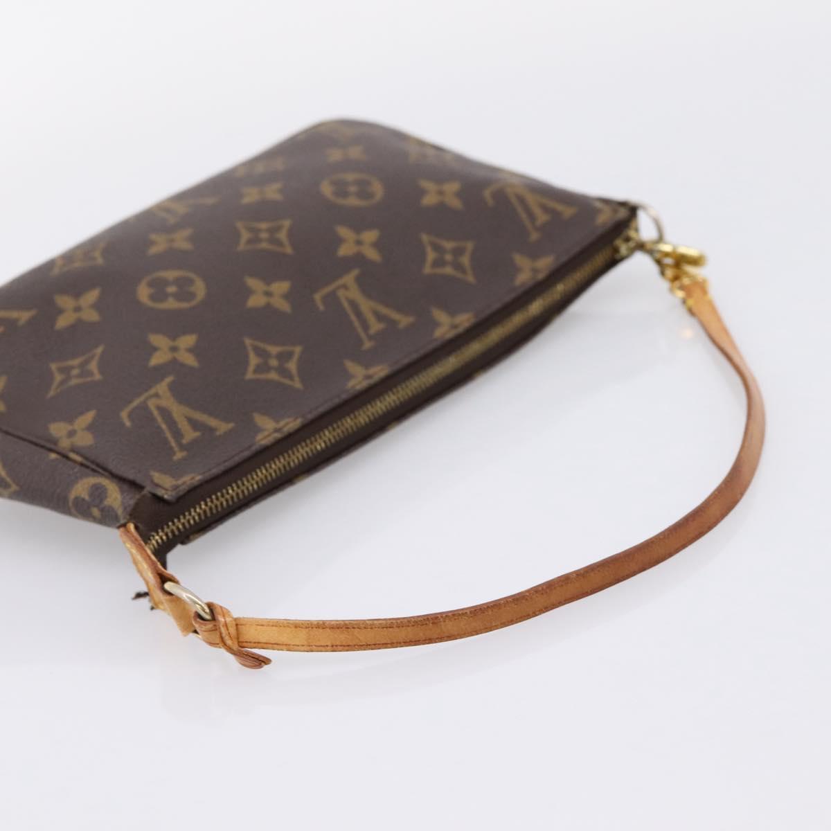 LOUIS VUITTON Monogram Pochette Accessoires Pouch M51980 LV Auth ep16209