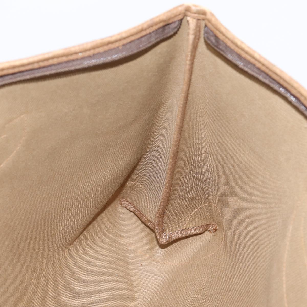 GUCCI GG Supreme Tote Bag PVC Beige Gold 89 02 904 Auth ep16215