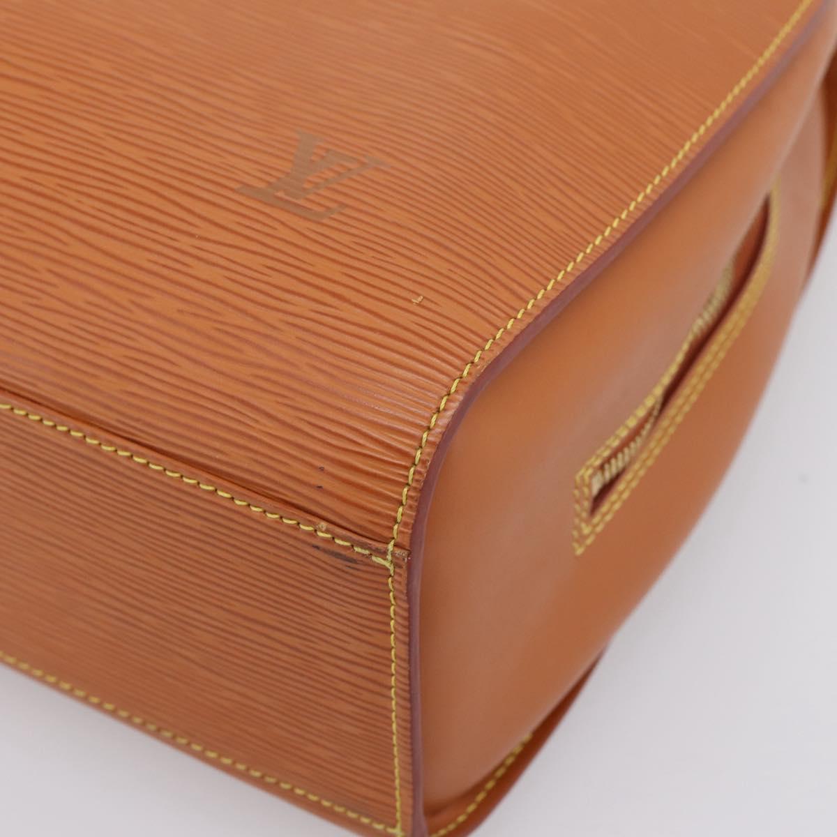 LOUIS VUITTON Epi Sorbonne Hand Bag Brown M54513 LV Auth ep16216A