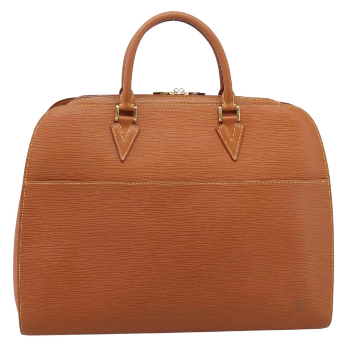LOUIS VUITTON Epi Sorbonne Hand Bag Brown M54513 LV Auth ep16216A