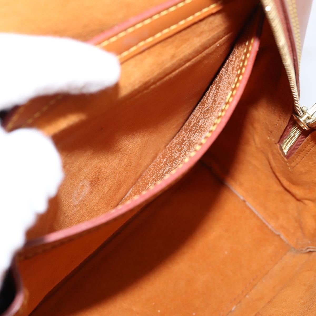 LOUIS VUITTON Epi Sorbonne Hand Bag Brown M54513 LV Auth ep16216A