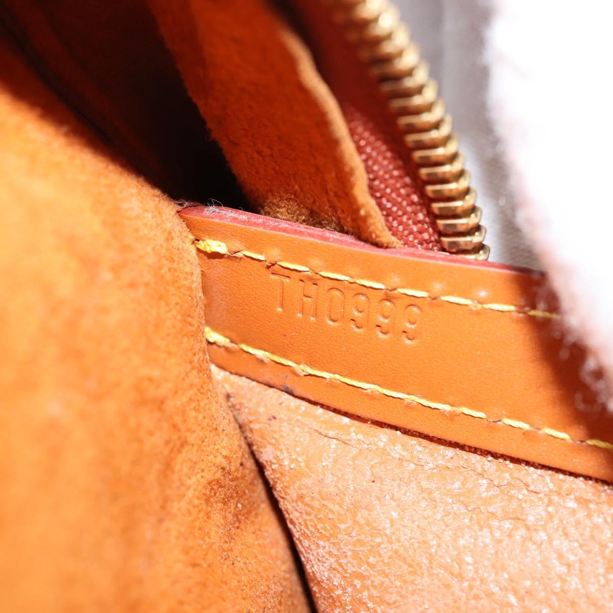 LOUIS VUITTON Epi Sorbonne Hand Bag Brown M54513 LV Auth ep16216A