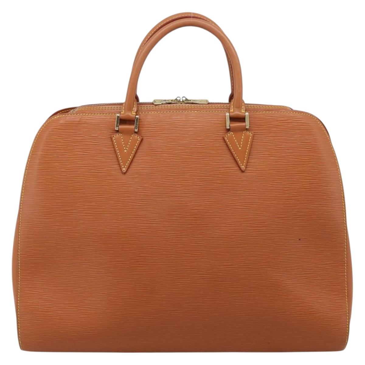 LOUIS VUITTON Epi Sorbonne Hand Bag Brown M54513 LV Auth ep16216A