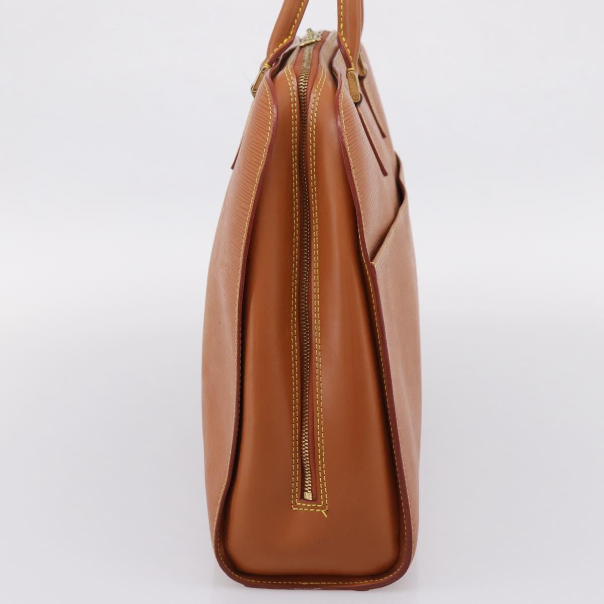 LOUIS VUITTON Epi Sorbonne Hand Bag Brown M54513 LV Auth ep16216A