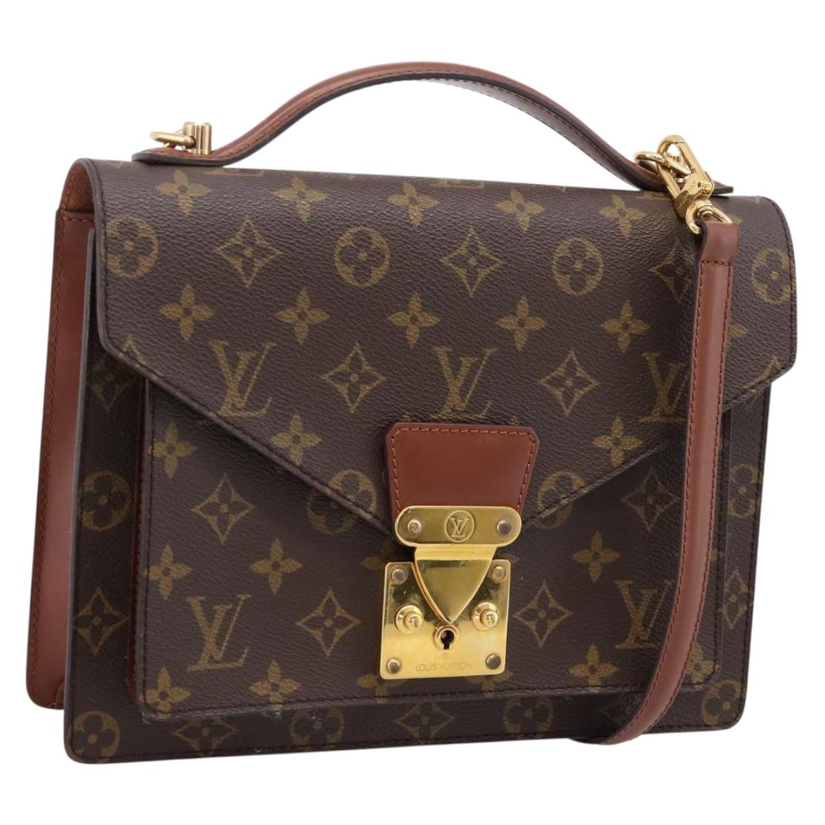 LOUIS VUITTON Monogram Monceau 26 Hand Bag M51187 LV Auth ep16227A