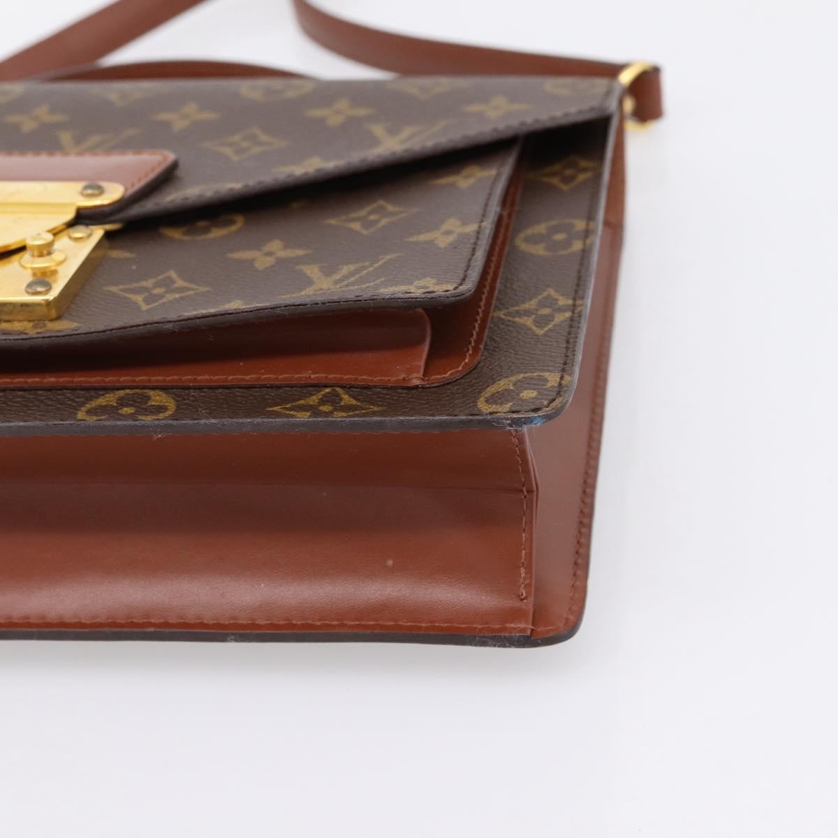 LOUIS VUITTON Monogram Monceau 26 Hand Bag M51187 LV Auth ep16227A
