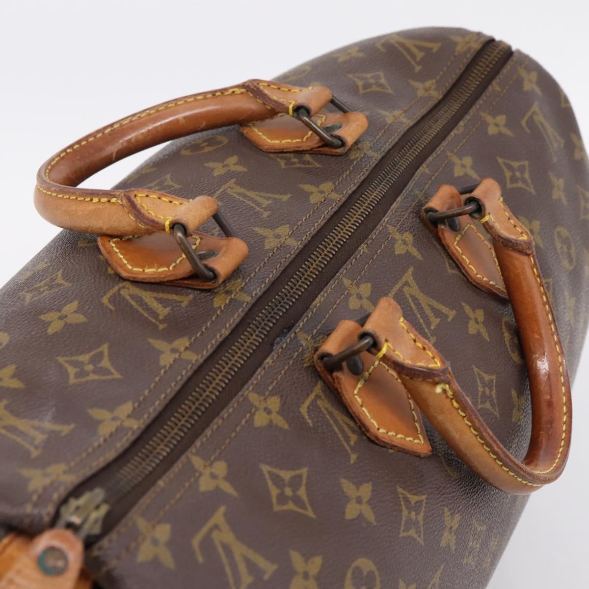 LOUIS VUITTON Monogram Speedy 40 Hand Bag M41522 LV Auth ep16233